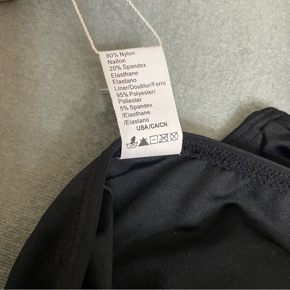 COCOSHIP Retro One Piece Backless Swimsuit High Waisted Tie back Size 6 Medium - Picture 7 of 12